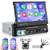 Podofo 1 din Autoradio mit wireless Carplay