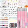 Nagelsticker Set von POFIBO