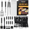 Edelstahl Grillset 23pc von POLIGO 