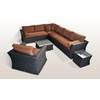 Poly Rattan Lounge von Ragnarök-Möbeldesign