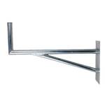 PremiumX 60cm SAT Halterung mit Stützelement Stahl