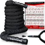 Pro Battle Ropes mit Anker