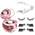 Magnetische Wimpern MIX5 von Pxsctd