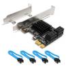 PCIe SATA Karte 4 Port  von QNINE