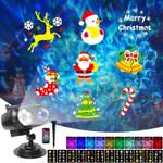 Qxmcov LED Projektor Weihnachten