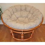 Big ! Rattan Papasansessel/Papasan D 130 cm,