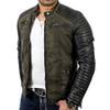 Herren Biker-Lederjacke von Redbridge