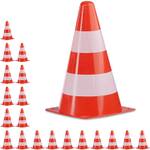 Relaxdays 20 x Warnkegel im Set