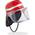 Feuerwehrhelm von Relaxdays