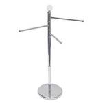 Relaxdays Handtuchständer mit beweglichen Stangen