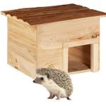 Relaxdays Igelhaus Holz