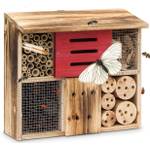 Relaxdays Insektenhotel gebrannt