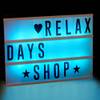 Leuchtkasten 10025068 von Relaxdays