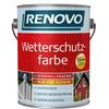 Wetterschutzfarbe weiß von Renovo