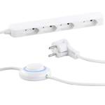 revolt 4-fach schmale Steckdosenleiste