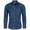 Jeanshemd mit Kent-Kragen von Rock Creek