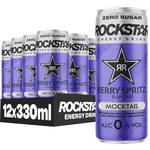 Rockstar Energy Drink Mocktail Berry Spritz