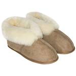 Rökü Unisex-Lammfell-Pantoffeln