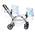 Amy Childs Polly Sparkle Doppel-Puppenwagen von Roma