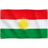 Kurdistan Flagge von RuneSol