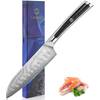 Santoku-Damastmesser von Sunnecko