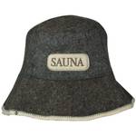 Saunahut mit *SAUNA* Stickerei