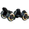 FLASHY-ROLLERS Fersenroller Rollschuhe verstellbar mit 3 LED von Schildkröt