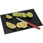 Schneidebrett aus Glas - Schwarz - (300 x 200 mm)