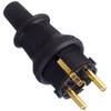 Schutzkontakt-Stecker mit Knickschutztülle von Kopp