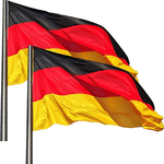 Klikil Flagge Deutschland mit Adler