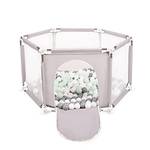 Selonis Sechseckiger Laufstall Mit 200 Bällen