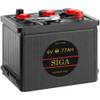 Oldtimer Batterie 6V 77Ah von Siga
