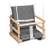 Skyline Holz-Babyschaukel