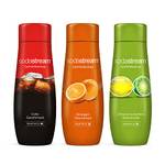 Sodastream Cola, Orange, Zitrone-Limette