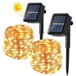 BrizLabs Solar-Lichterkette Außen