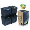 4er Set Mülleimer von Sortibox