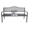 Metall Gartenbank von Spetebo