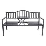 Spetebo Metall Gartenbank