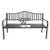 Spetebo Metall Gartenbank