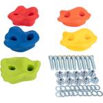 Spielturmking Klettersteine