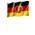 DDR-Stockflagge von Sportfanshop24