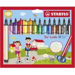 Stabilo Trio Scribbi Gefederter Dreikant-Filzstift