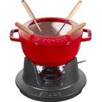 Staub Fondue-Set aus Gusseisen