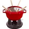 Fondue-Set aus Gusseisen von Staub