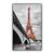 Steinfeld Heizsysteme® Glas-Bild-Infrarotheizung Eiffelturm Rot