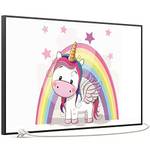 Steinfeld Heizsysteme® Glas-Bild-Infrarotheizung Einhorn