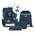 Schulranzen-Set Space Shine „Shark Dexter“ von Step by Step