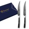 Damast Steakmesser G10 von Sunnecko