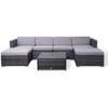 Rattansofa Lugano von SVITA