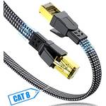 Swecent Sdxde-Ethernetkabel-15m-schwarz